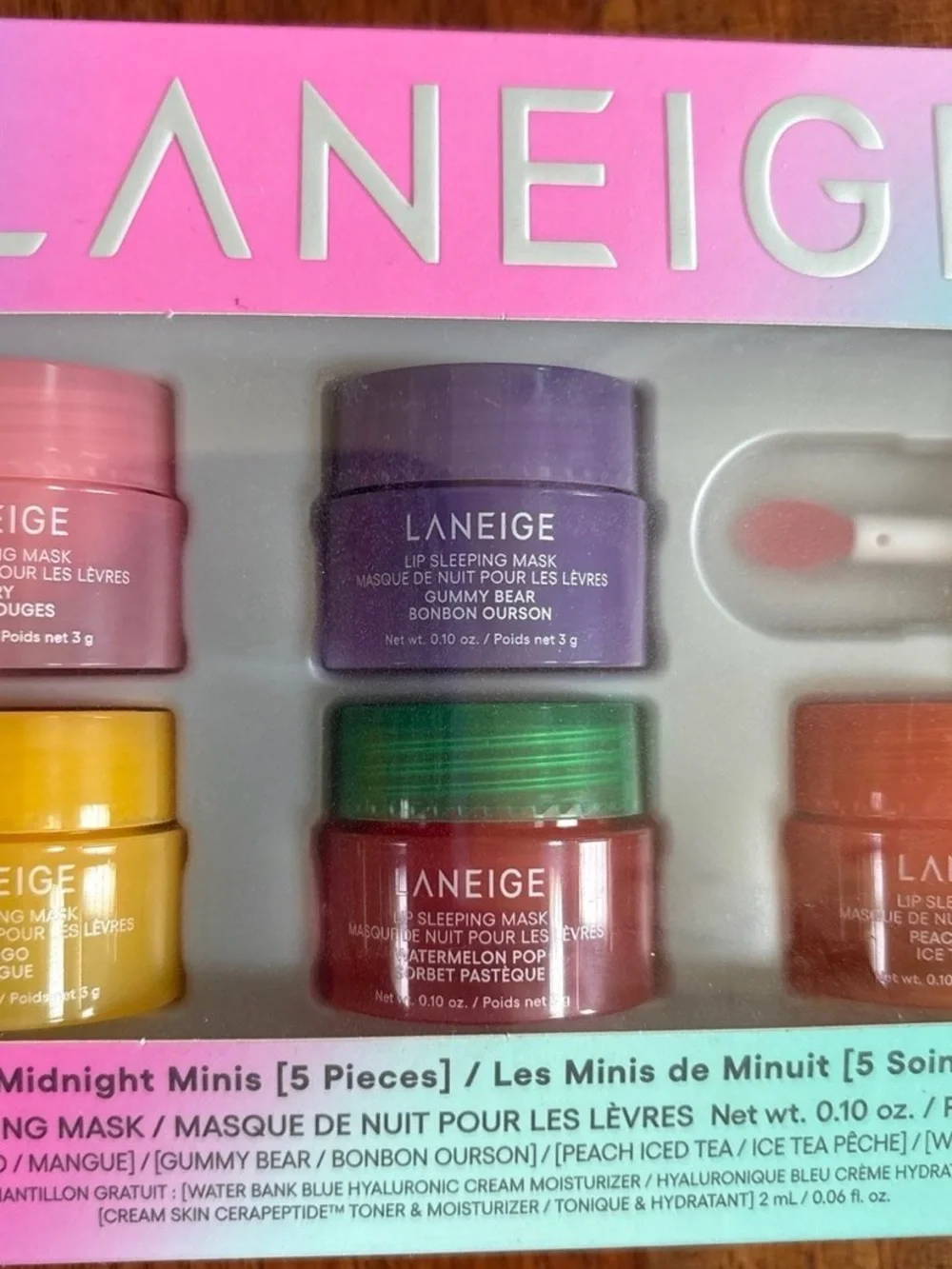 Laneige Midnight Minis Lip Masks